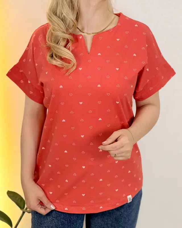 تیشرت قلبی